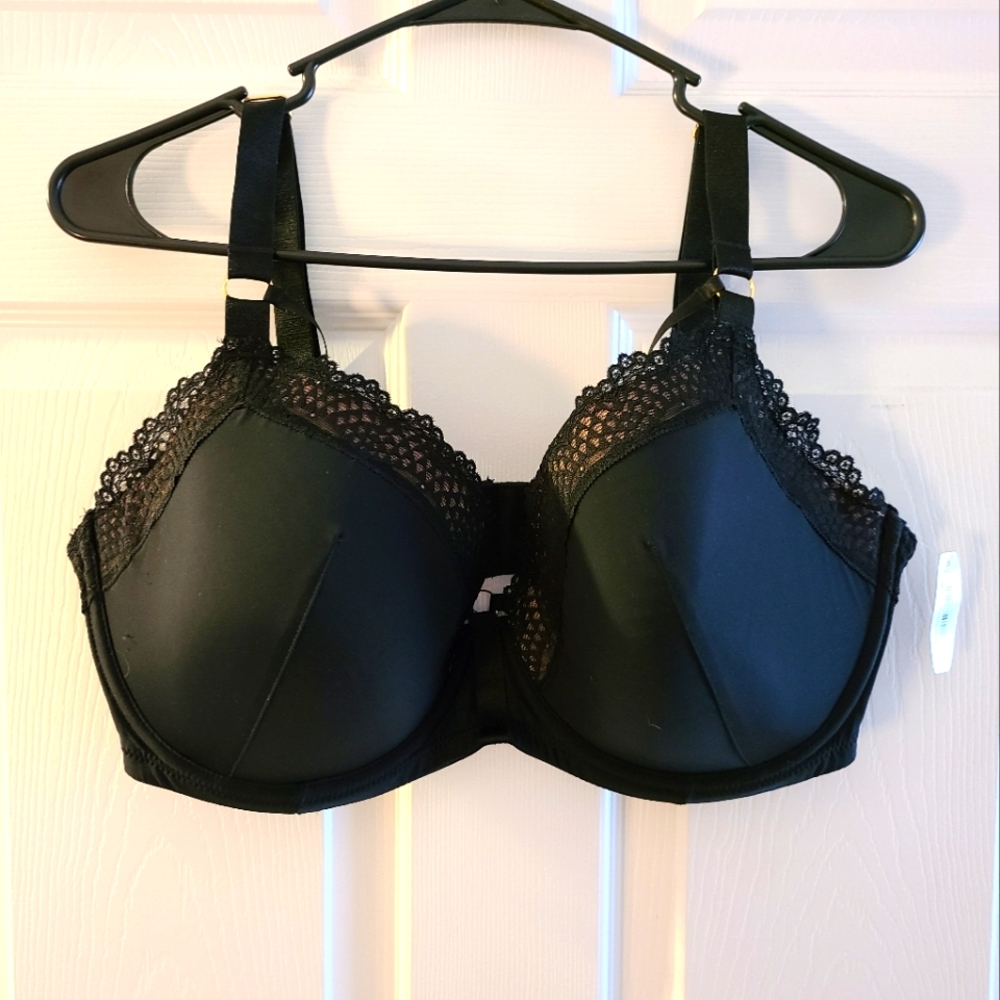 Adore Me 38G Black Bra